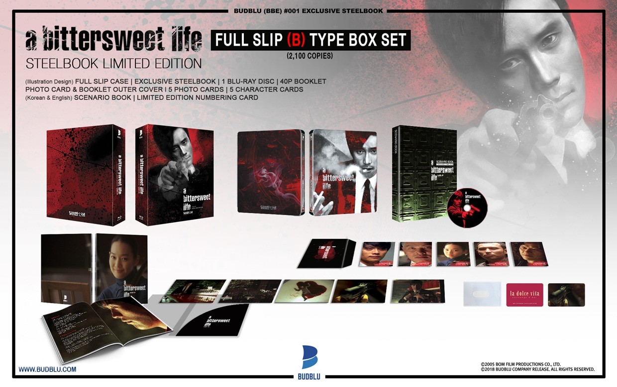 Klicke auf die Grafik für eine vergrößerte Ansicht  Name: KR - A Bittersweet Life (2D) - BUDBLU Exclusive BBE #001 (Steelbook) BS FS B.jpg Ansichten: 1 Größe: 216,3 KB ID: 3647