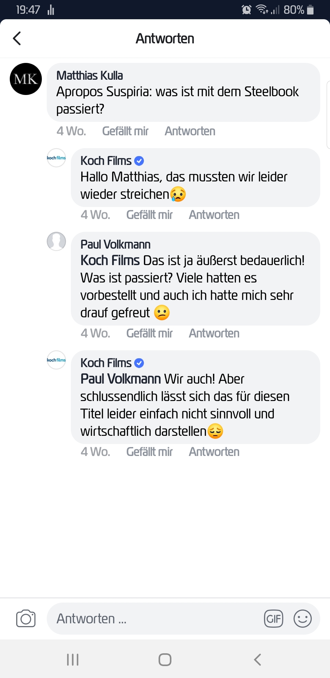 Klicke auf die Grafik für eine vergrößerte Ansicht

Name: Screenshot_20190720-194744_Facebook.jpg
Ansichten: 41
Größe: 390,2 KB
ID: 126582