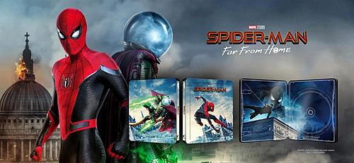 Klicke auf die Grafik für eine vergrößerte Ansicht  Name: Spider-Man Far From Home Steelbook Blufans 2.jpg Ansichten: 1 Größe: 92,5 KB ID: 267690