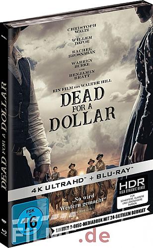 Klicke auf die Grafik für eine vergrößerte Ansicht  Name: Dead for a Dollar 4K Mediabook_4013549141130_3D_Splendid Film.jpg Ansichten: 0 Größe: 172,4 KB ID: 367603