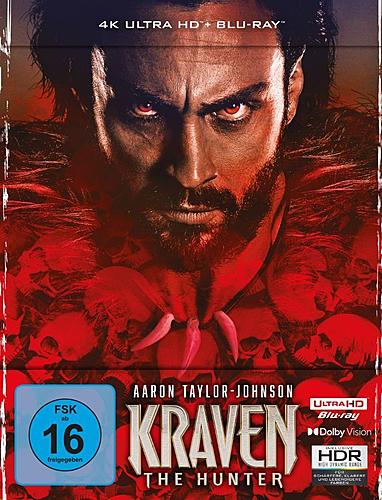 Klicke auf die Grafik für eine vergrößerte Ansicht  Name: Kraven The Hunter_Steelbook_800x800.jpg Ansichten: 0 Größe: 106,7 KB ID: 433503